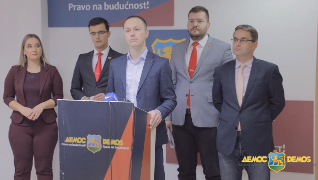 DEMOS podržava rad Odbora za izborne reforme